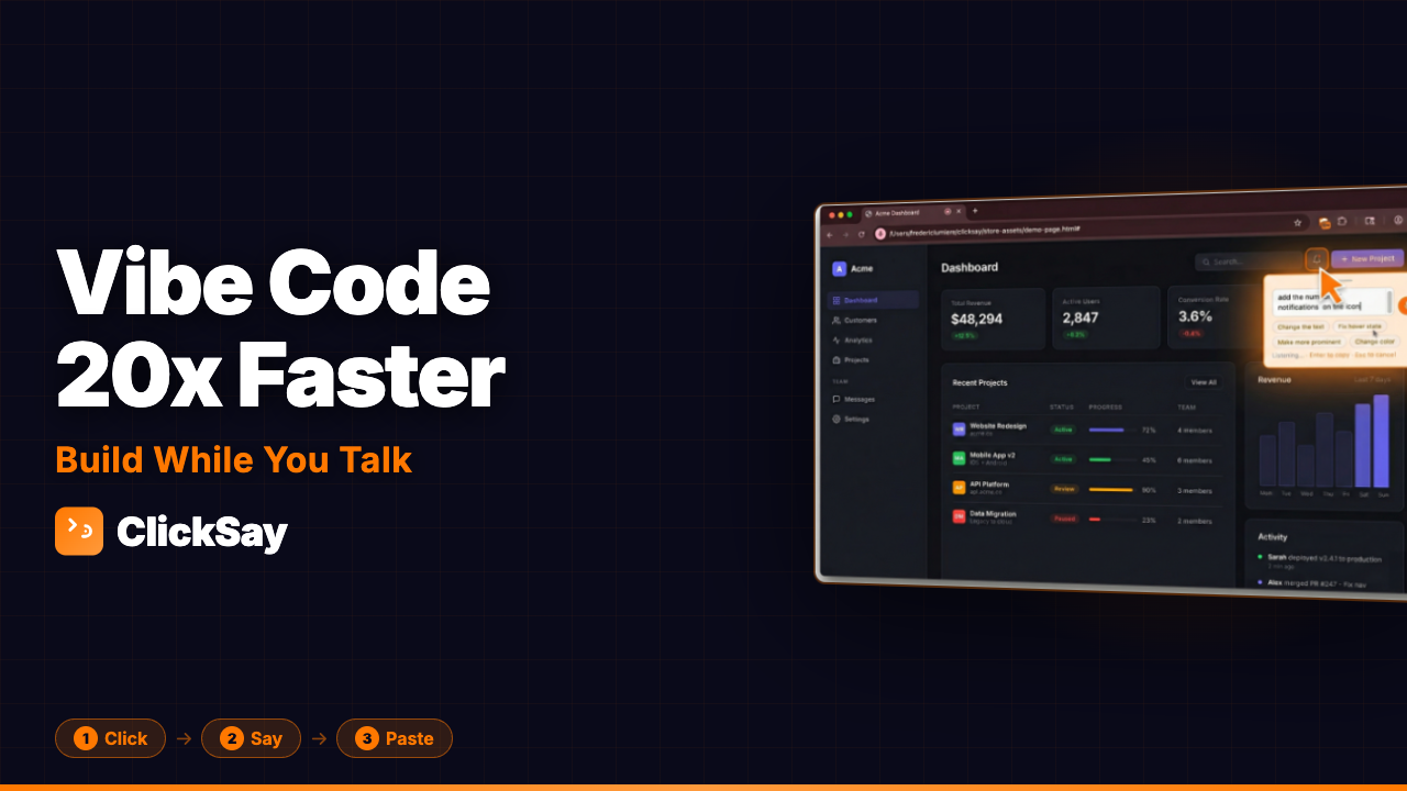 ClickSay tutorial video